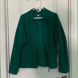 Merona green fleece jacket